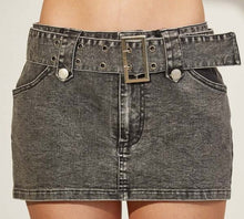 Load image into Gallery viewer, MINI DENIM SKORT
